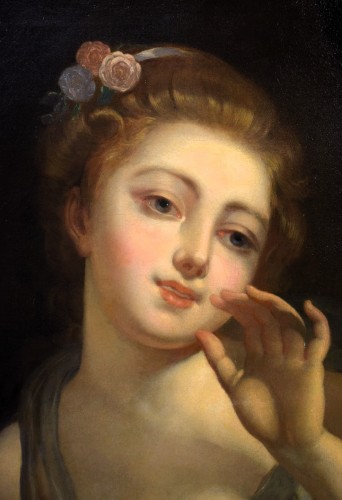 Allegory of Seduction - Jeanne-Philiberte Ledoux (1767-1840) - Restauration - Charles X